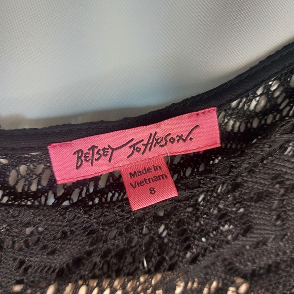 BetseyJohnson size 8 color black and cream - Picture 8 of 14